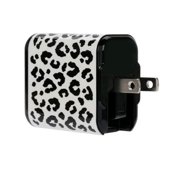 Kate Spade New York 30W USB-C Wall Adapter New in Box City Leopard - Picture 3 of 5